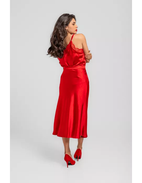 Falda Midi Lolina Evase Pantone