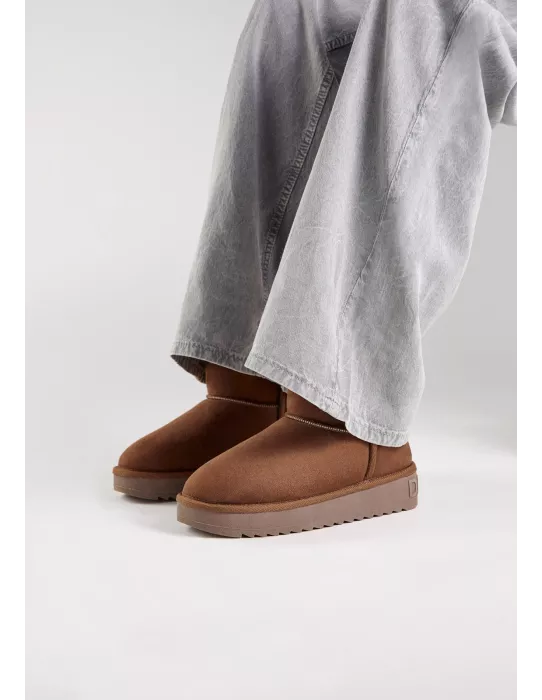 Bota Nórdica D.Franklin Low basic Tan