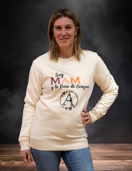 Sudadera Personalizable Soy Mama y Reina