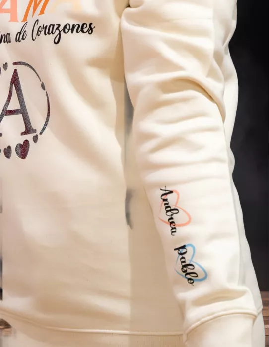 Sudadera Personalizable Soy Mama y Reina
