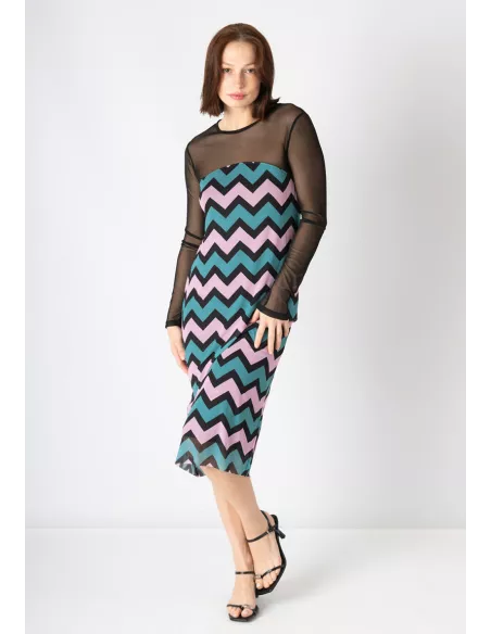 Vestido Animosa Zig Zag