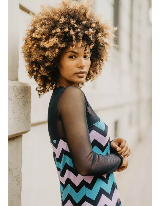 Vestido Animosa Zig Zag