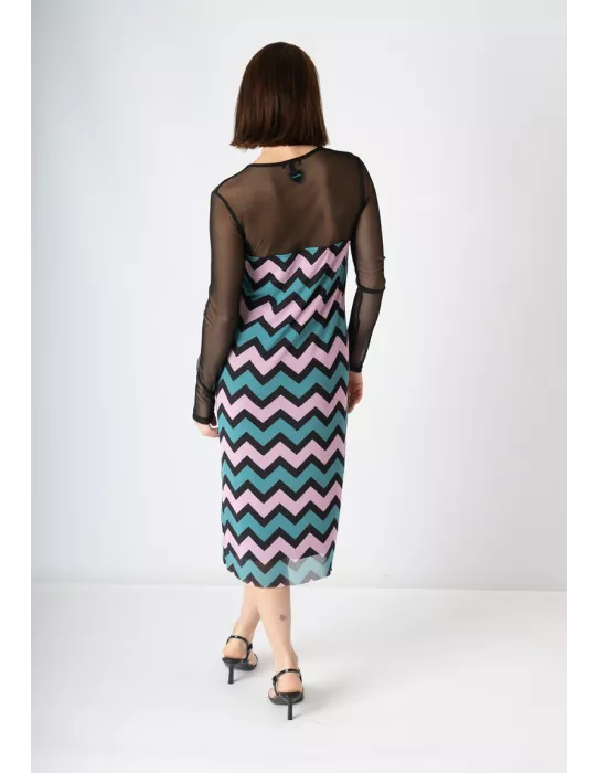 Vestido Animosa Zig Zag