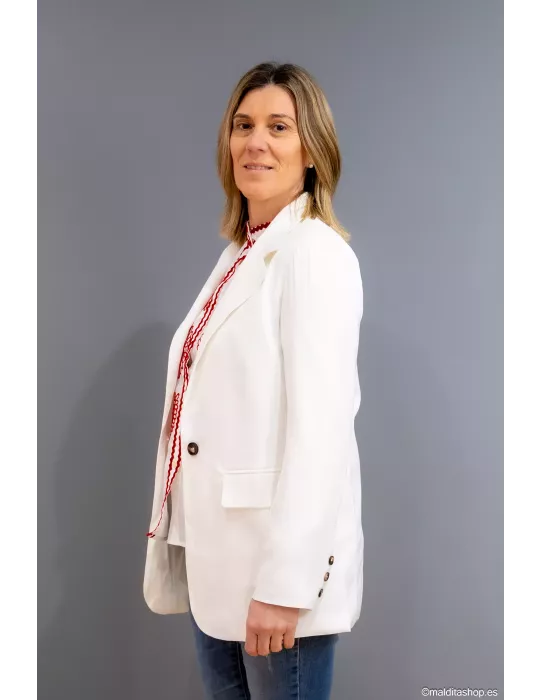 Blazer Blanca