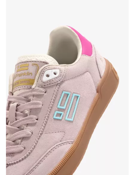 Sneakers D. Franklin Rebel basic rosa claro