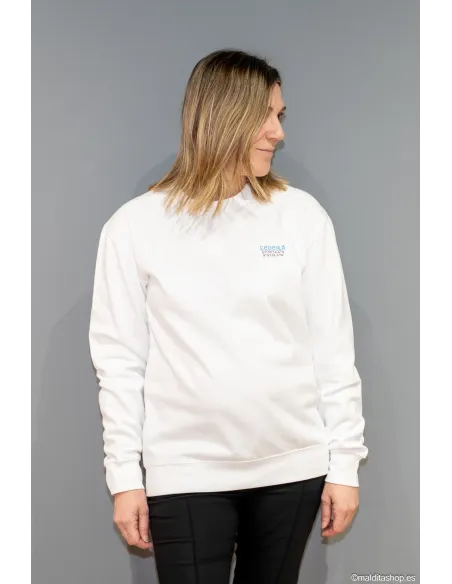 Sudadera Unisex Mapa Costa de Cedeira