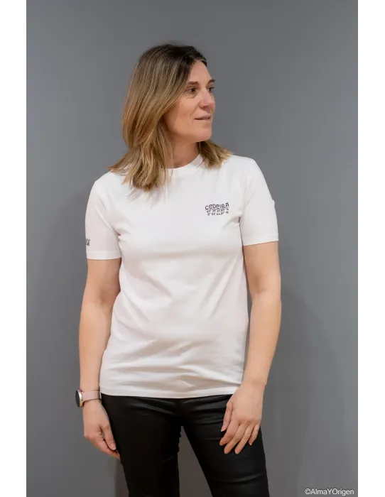 Camiseta Unisex Blanca Ría de Cedeira