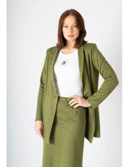 Chaqueta Animosa Gueparda Verde