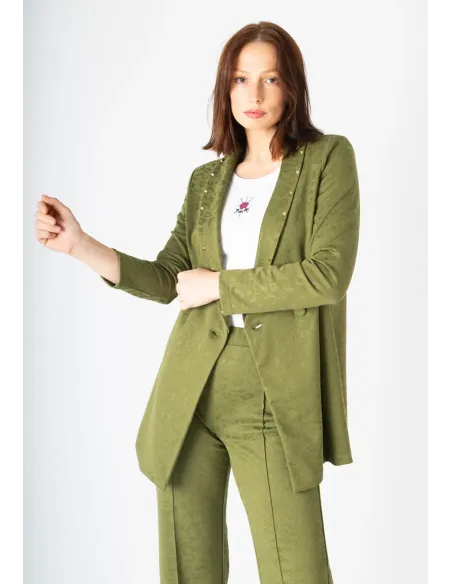 Chaqueta Animosa Gueparda Verde