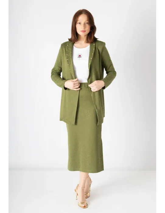 Chaqueta Animosa Gueparda Verde