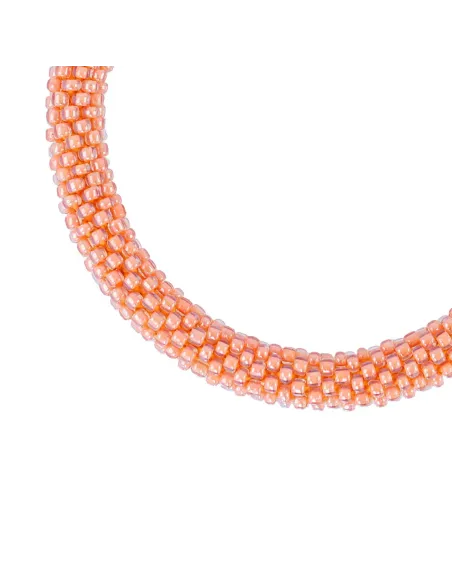 Pulsera Anartxy Akira Cristal Salmón
