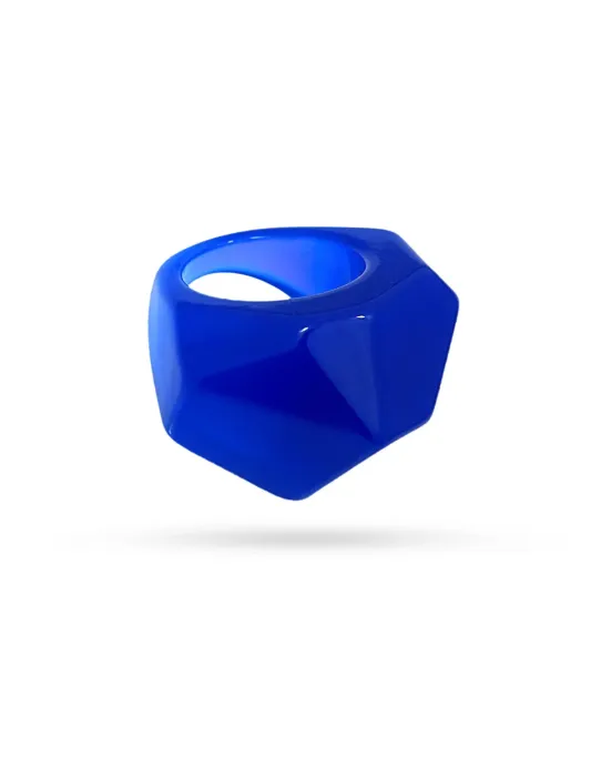 Anillo Anartxy Resin Coconut Azul