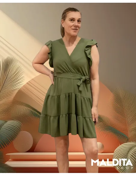 Vestido Corto Livie Verde