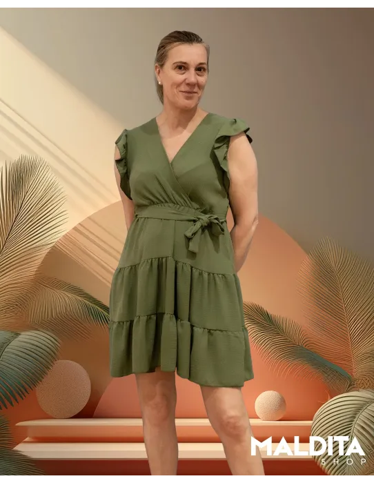 Vestido Corto Livie Verde
