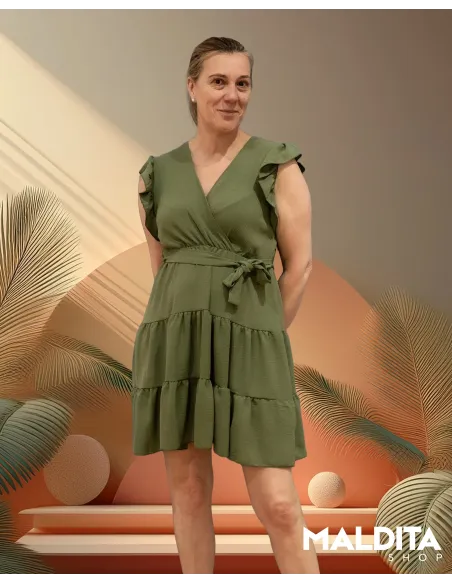 Vestido Corto Livie Verde