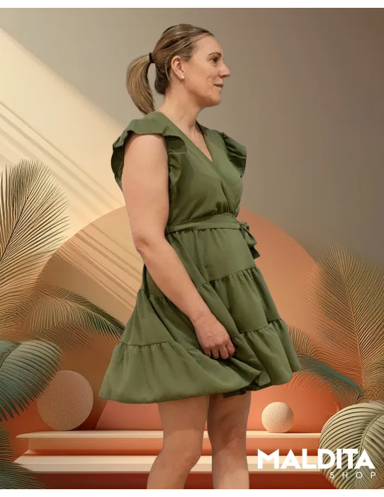 Vestido Corto Livie Verde