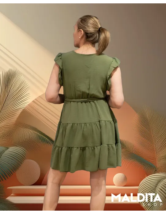 Vestido Corto Livie Verde
