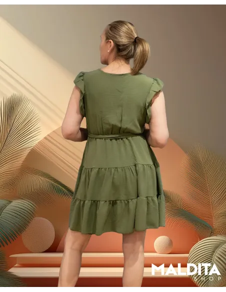 Vestido Corto Livie Verde