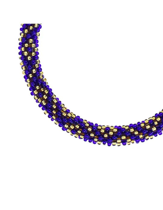 Pulsera Anartxy Thali Malva Dorado