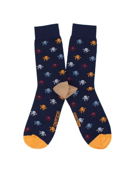 Calcetines Pulpos Azul · SomosOcéano