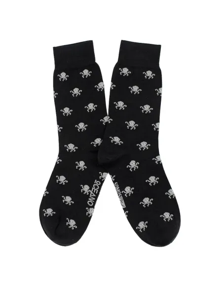 Calcetines Pulpos Negro · SomosOcéano