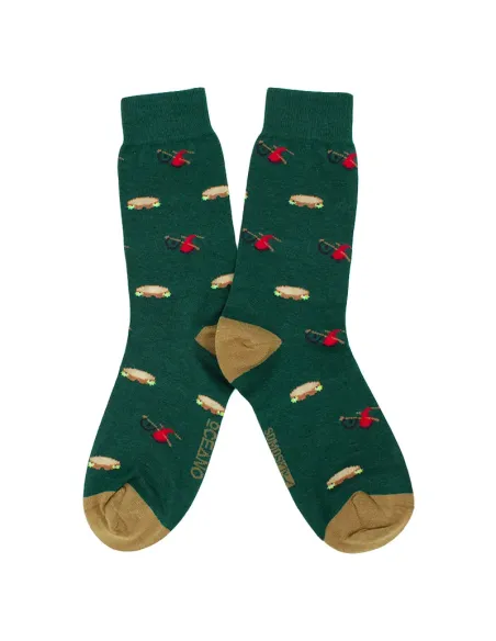 Calcetines Gaitas e Panderetas Verde · SomosOcéano
