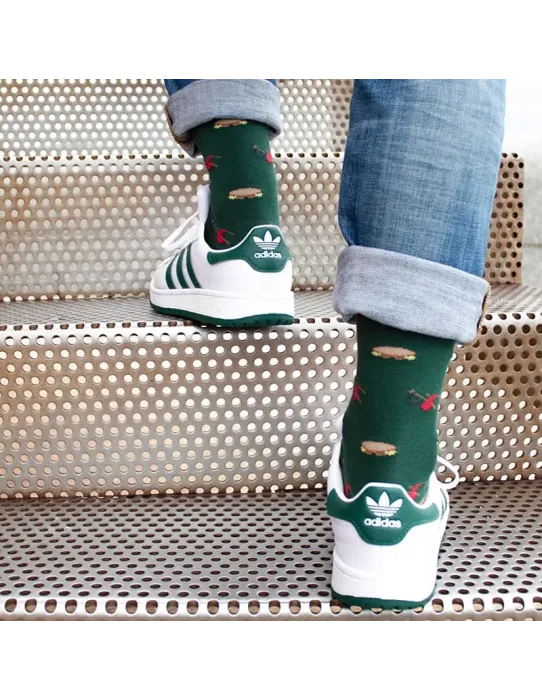 Calcetines Gaitas e Panderetas Verde · SomosOcéano