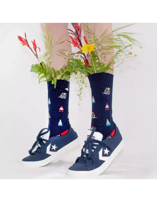 Calcetines Gnomos Azul Marino · SomosOcéano