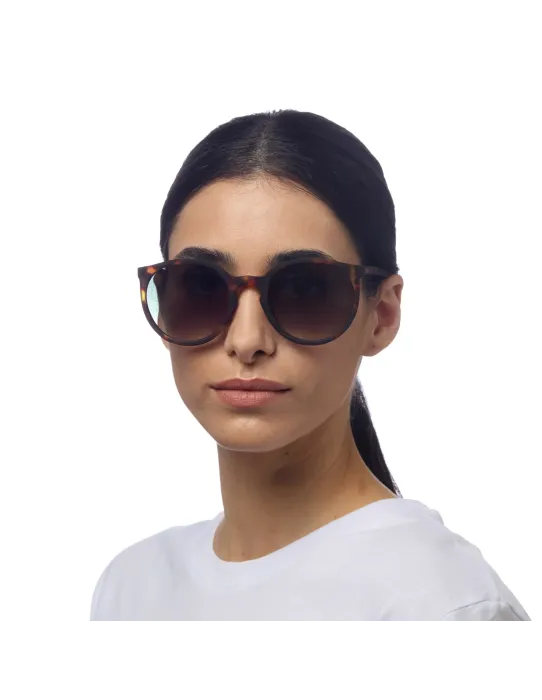 Gafas de Sol Okkia Berlino Classic Havana | Montura Cuadrada Soft Touch UV 400 | Maldita