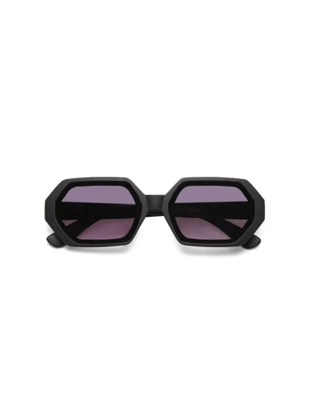 Gafas de Sol Okkia Andrea Negro | Montura Cuadrada Soft Touch UV 400 | Maldita