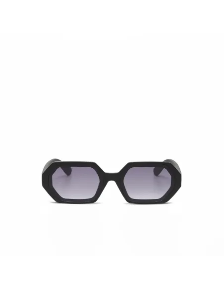 Gafas de Sol Okkia Andrea Negro | Montura Cuadrada Soft Touch UV 400 | Maldita