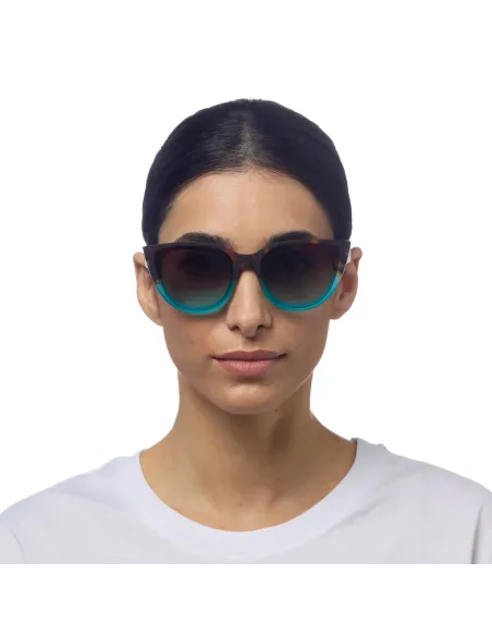 Gafas de Sol Okkia Silvia Habana y Azul | Montura Carey Azul Soft Touch UV 400 | Maldita