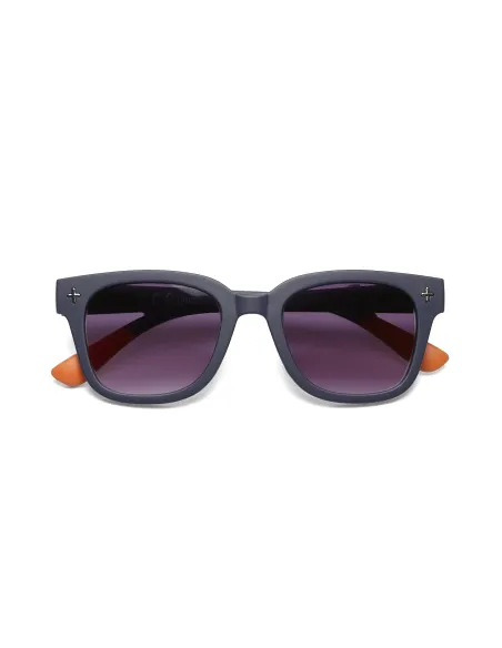 Gafas de Sol Okkia Giovanni Midnight | Montura Cuadrada Azul Soft Touch UV 400 | Maldita