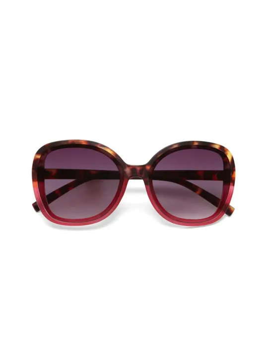 Gafas de Sol Okkia Anna Habana Rosa | Montura Redonda Soft Touch UV 400 | Maldita