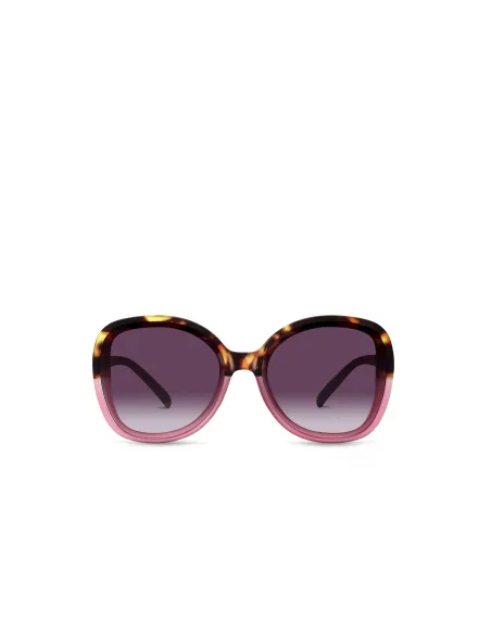 Gafas de Sol Okkia Anna Habana Rosa | Montura Redonda Soft Touch UV 400 | Maldita