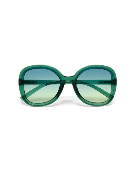 Gafas de Sol Okkia Anna Verde | Montura Redonda Soft Touch UV 400 | Maldita