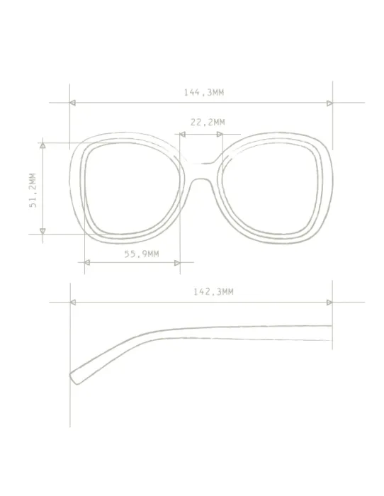 Gafas de Sol Okkia Anna Verde | Montura Redonda Soft Touch UV 400 | Maldita