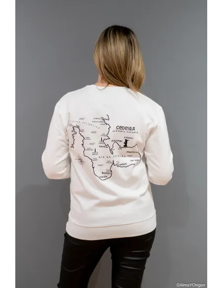 Sudadera Cedeira Unisex Ría · Mapa y Coordenadas de A Peixeira | Maldita Shop