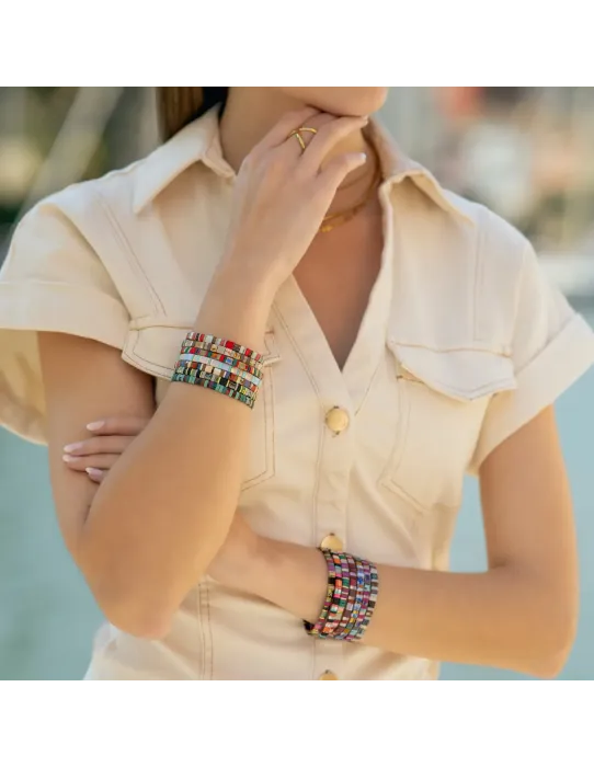 Pulsera Anartxy Miyuki | Cristal japonés, color y comodidad