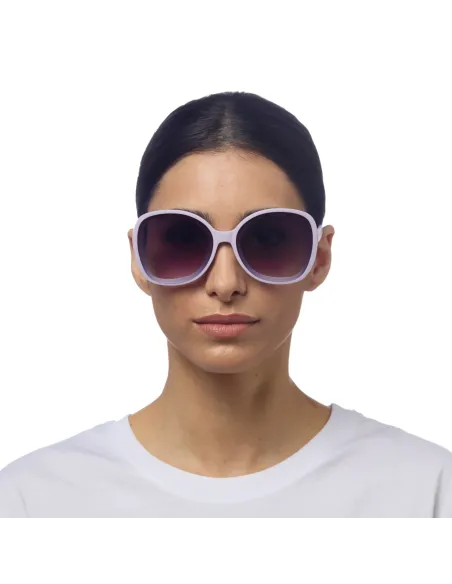 Gafas de Sol Okkia Anna Liliac Breeze | Montura Redonda Lila Soft Touch UV 400 | Maldita