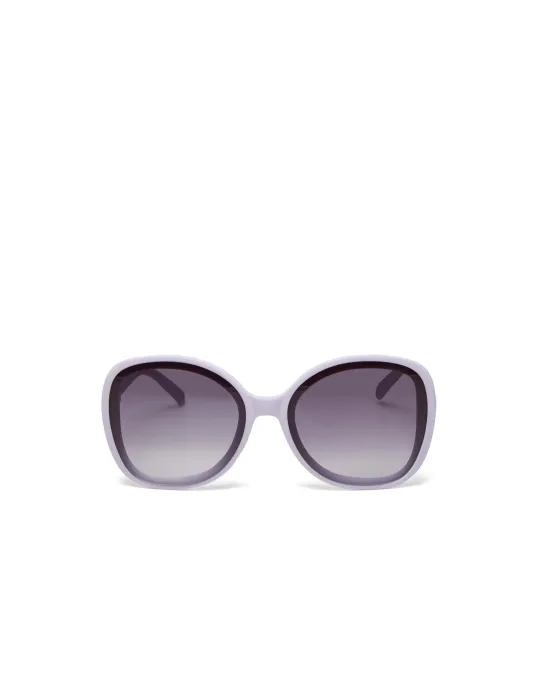 Gafas de Sol Okkia Anna Liliac Breeze | Montura Redonda Lila Soft Touch UV 400 | Maldita