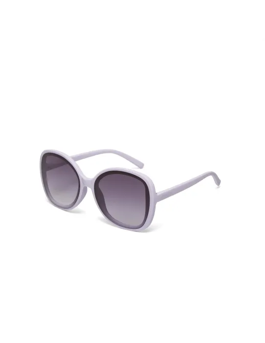 Gafas de Sol Okkia Anna Liliac Breeze | Montura Redonda Lila Soft Touch UV 400 | Maldita