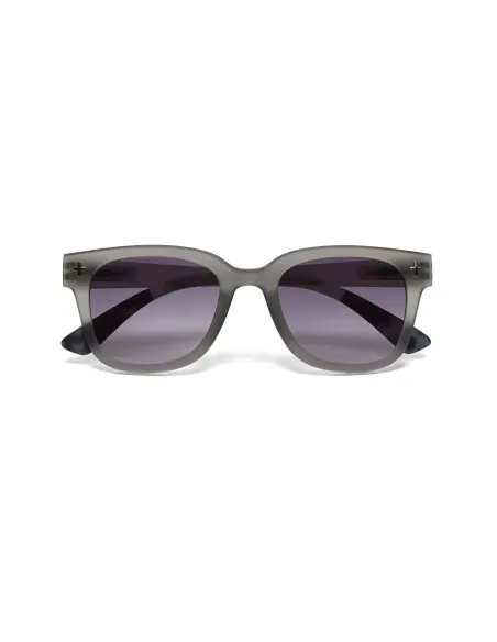 Gafas de Sol Okkia Giovanni Gris | Montura Cuadrada Soft Touch UV 400 | Maldita