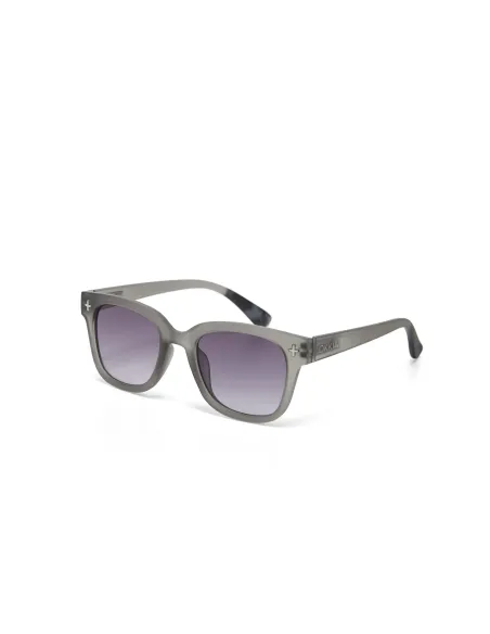 Gafas de Sol Okkia Giovanni Gris | Montura Cuadrada Soft Touch UV 400 | Maldita