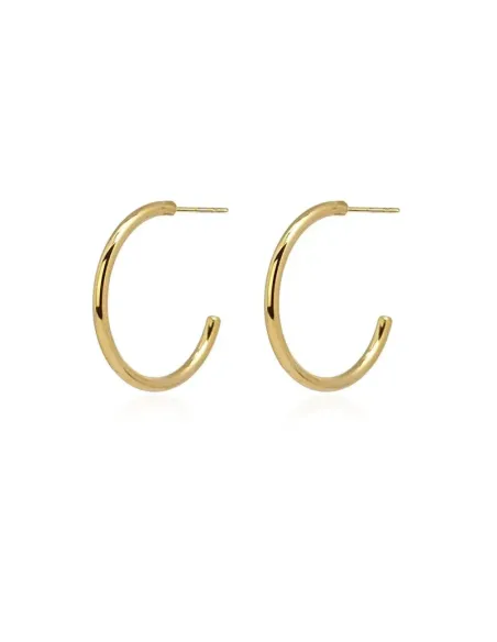 Pendientes Aros Anartxy Marlene · Aros pequeños 20 mm en dorado y plateado