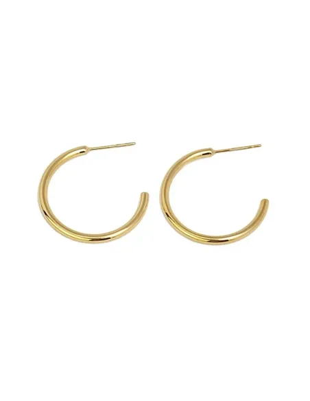 Pendientes Aros Anartxy Marlene · Aros pequeños 20 mm en dorado y plateado