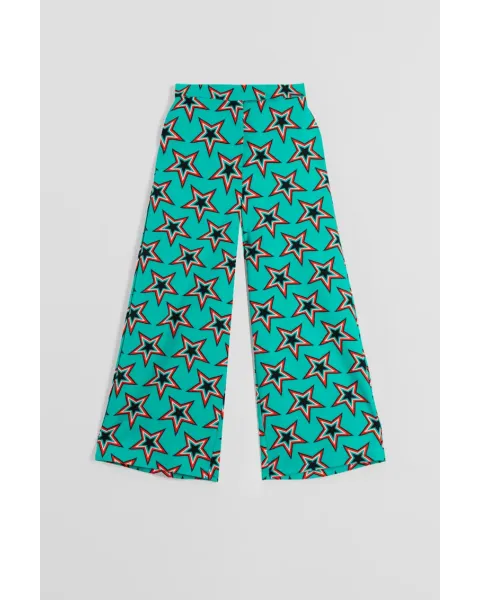 Pantalón Culotte Estrellas Bowie · Lolina Starwoman