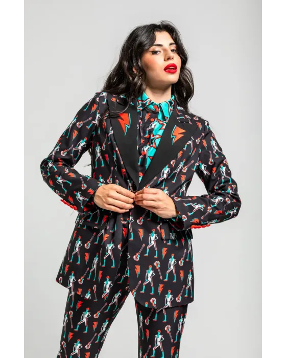 Blazer Ribete Bowie y Rayos · Lolina Let’s Dance