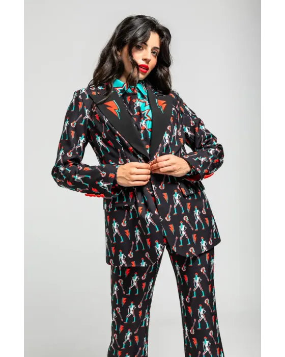Blazer Ribete Bowie y Rayos · Lolina Let’s Dance