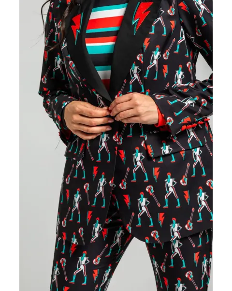 Blazer Ribete Bowie y Rayos · Lolina Let’s Dance